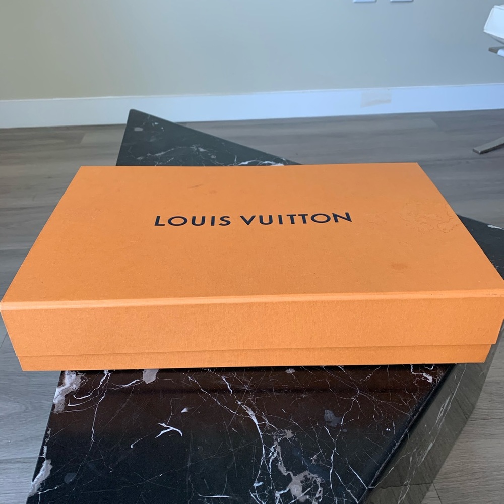 LOUIS VUITTON MEDIUM FLAT BOX - MAGNETIC CLOSURE